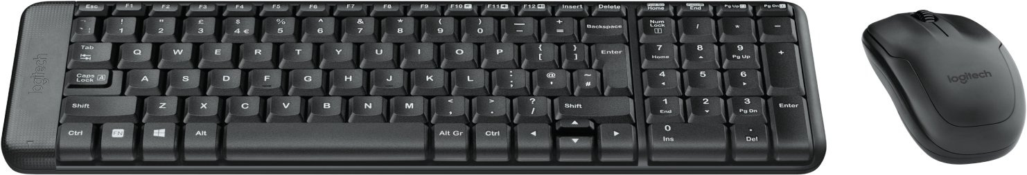 Pack 2En1 Claviersouris Sans Fil Logitech Mk220 Noir