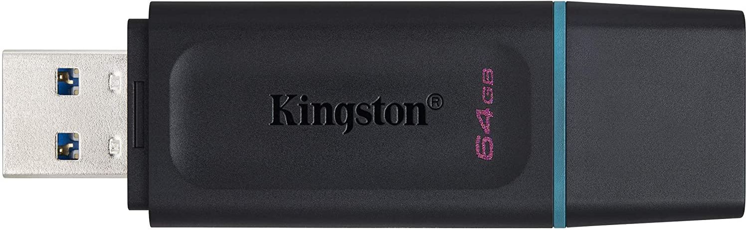 Cle Usb 32 Kingston Datatraveler Exodia 64Go Bleunoir