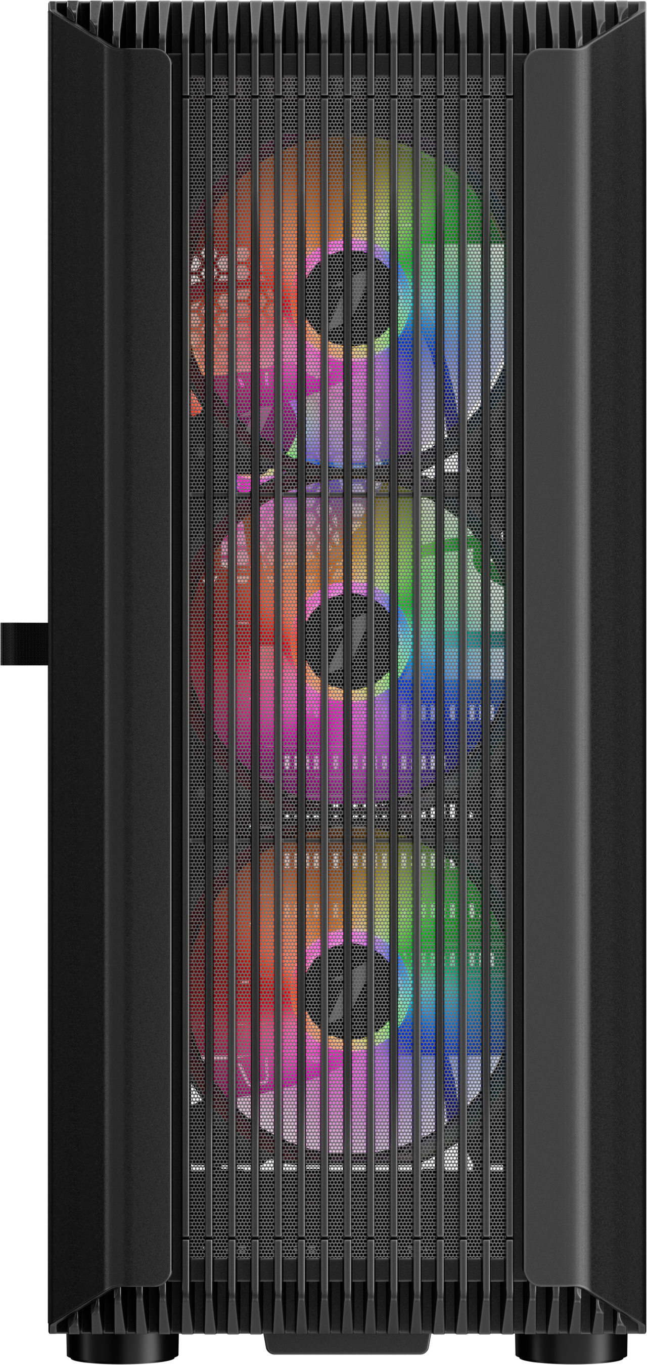 Boitier Moyen Tour Atx 1Stplayer H6 Rgb Avec Panneau Vitre Noir