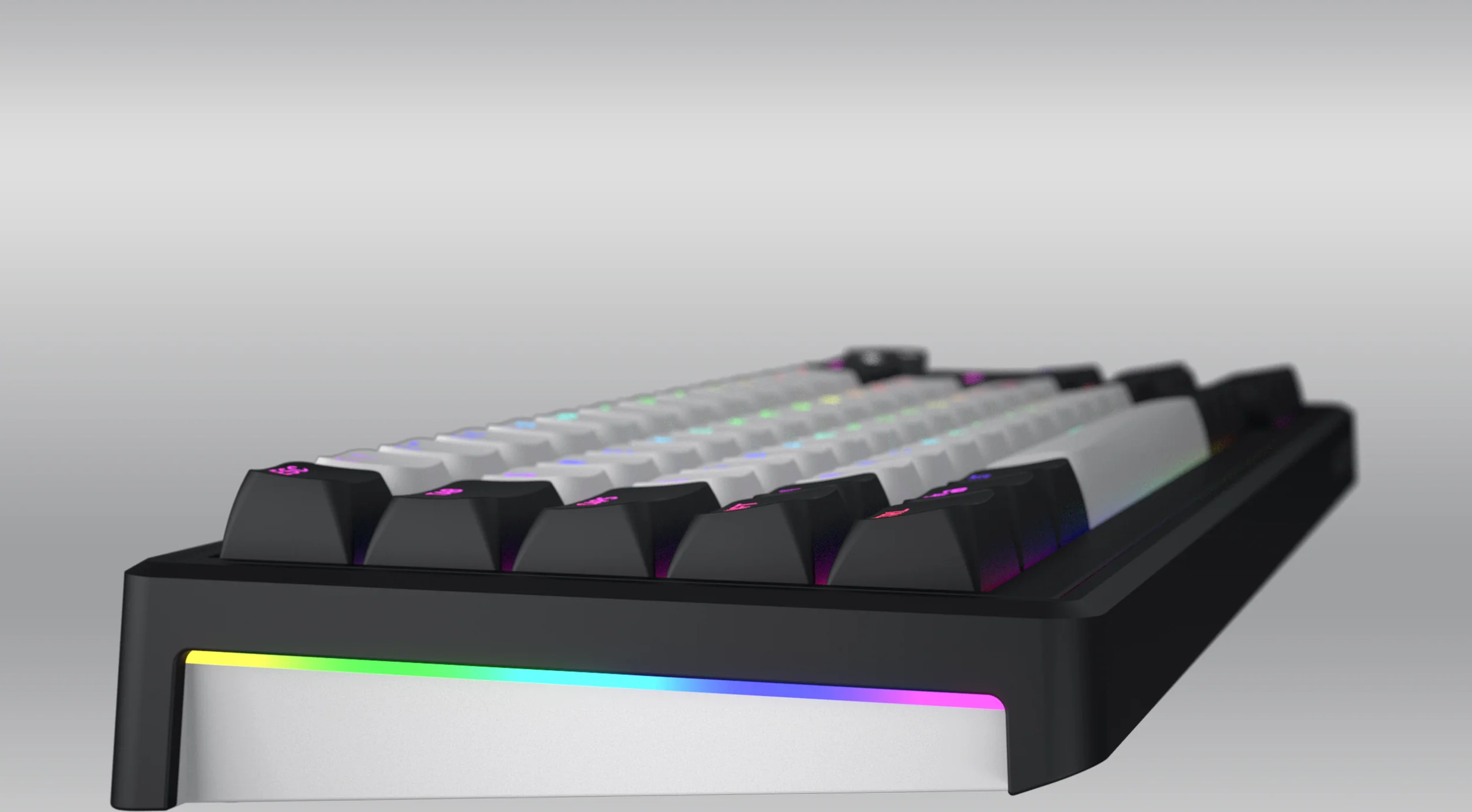 Gamer Sans Fil Magnetique Hator Aurum Linear Hator Skyfall 65 Mag Ultima 8K Tkl Rgb Noir