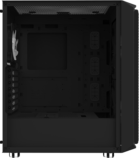 Boitier Moyen Tour E Atx Montech Air X Rgb Avec Panneau Vitre Noir