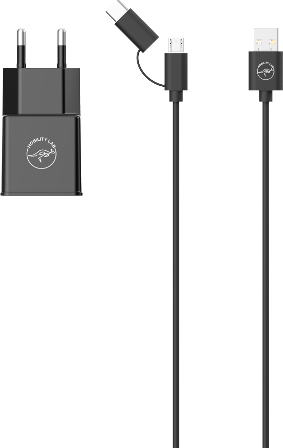 Secteur Mobility Lab 1X Usb A Noir