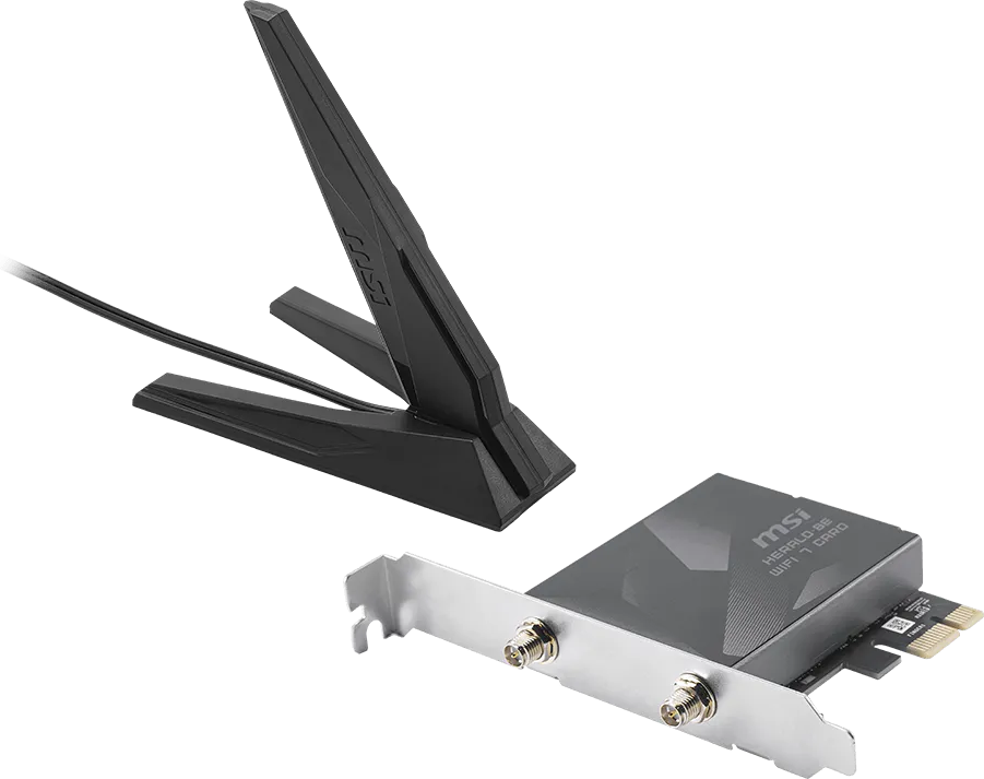 Carte Reseau Pcie Wifi 7 Msi Herald Be9400