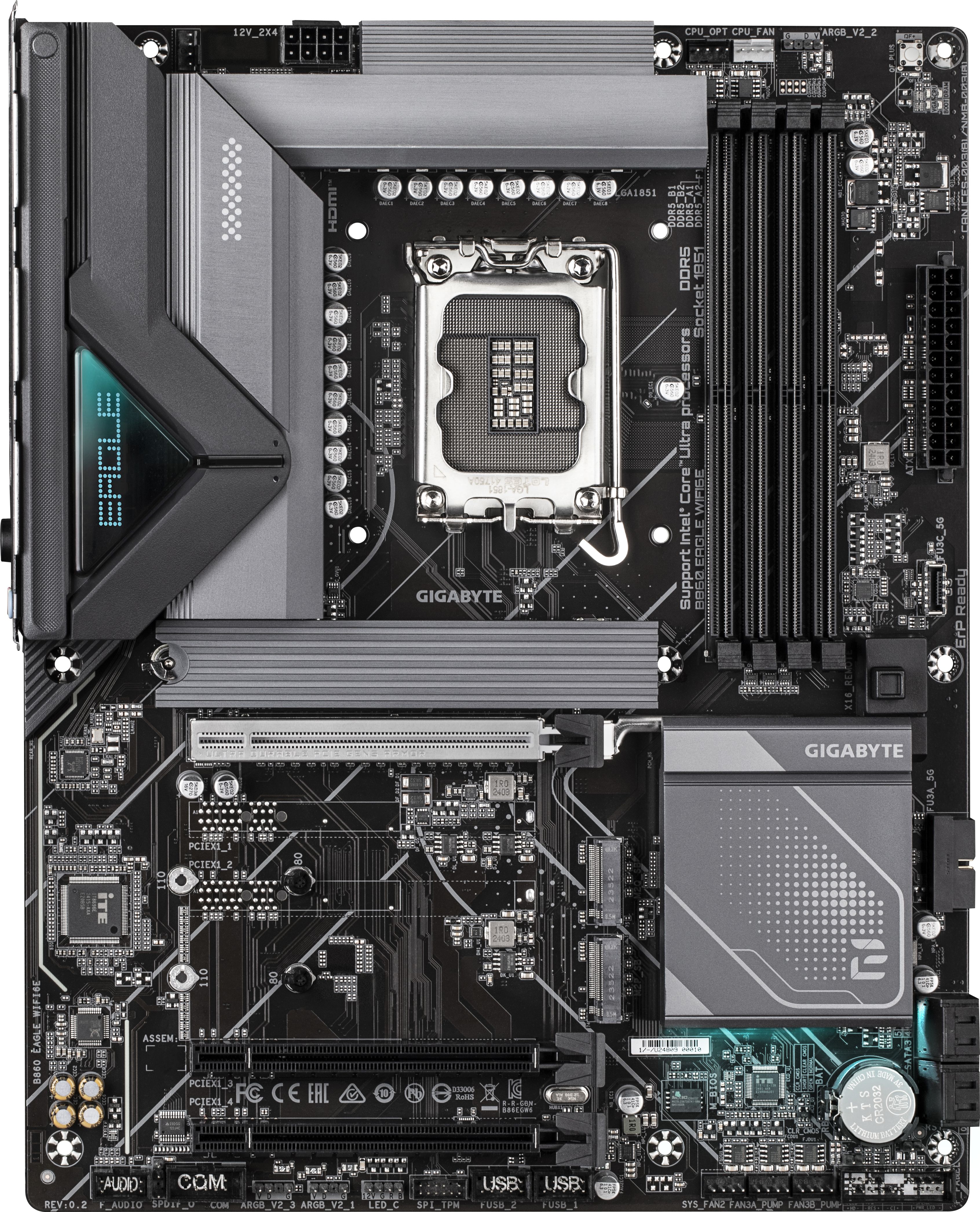 Gigabyte B860 Eagle Wifi6E Intel Lga 1851