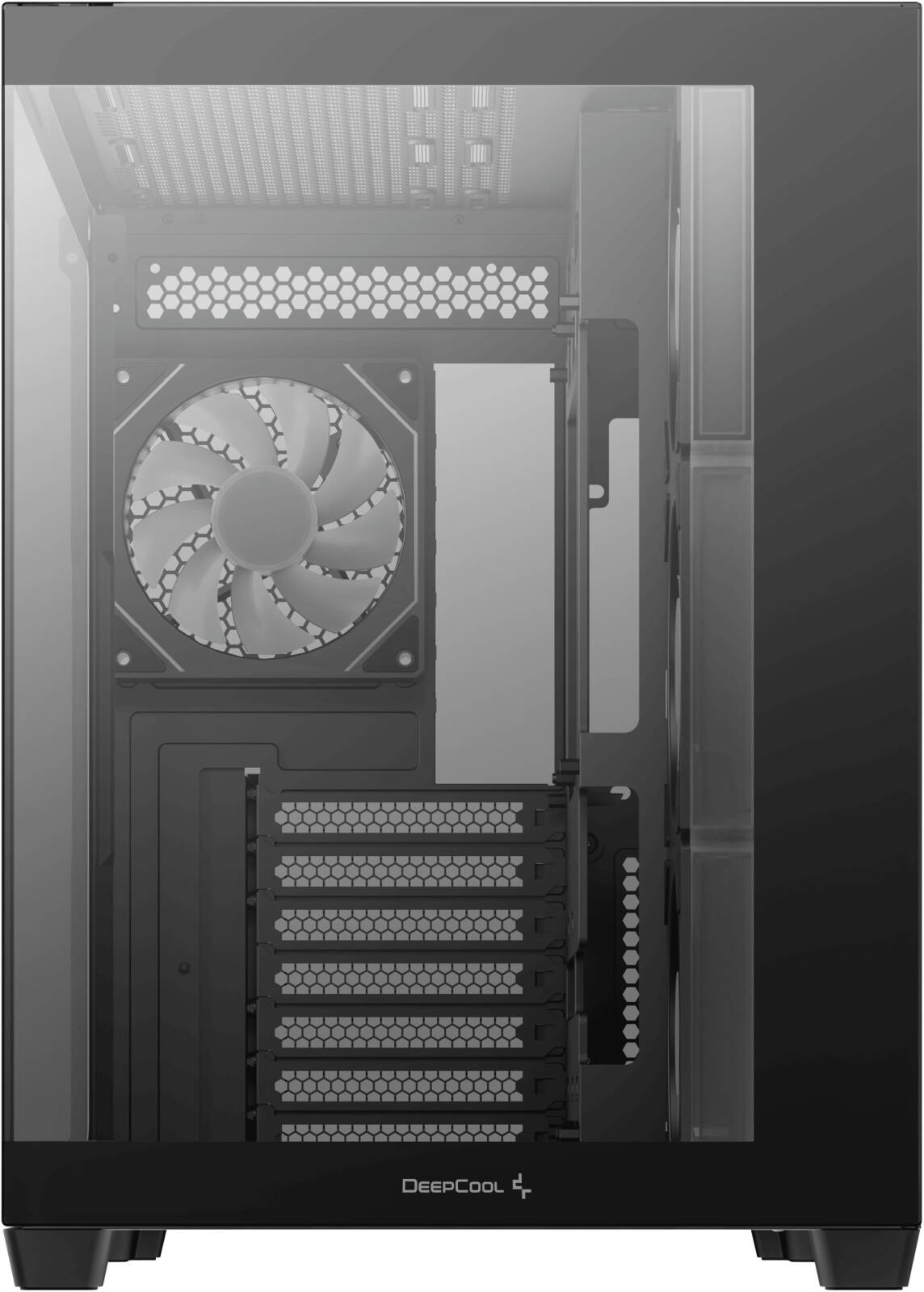 Boitier Moyen Tour Atx Deepcool Cg530 4F Avec Panneaux Vitres Noir