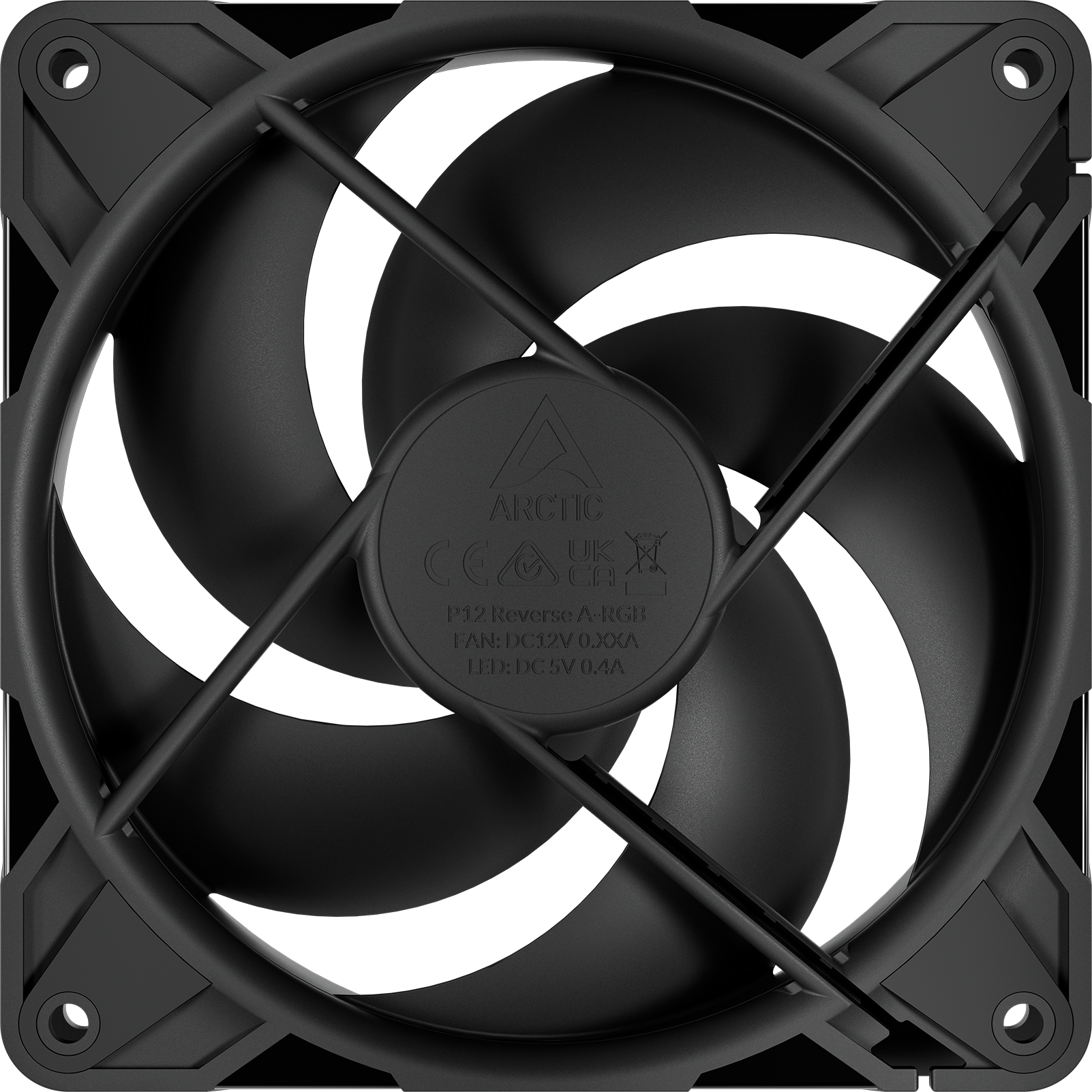 Arctic P12 Pro Reverse 12Cm Noir