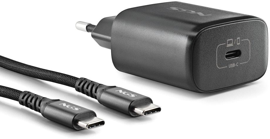 Secteur Ngs Bud 1X Usb C 45W Noir