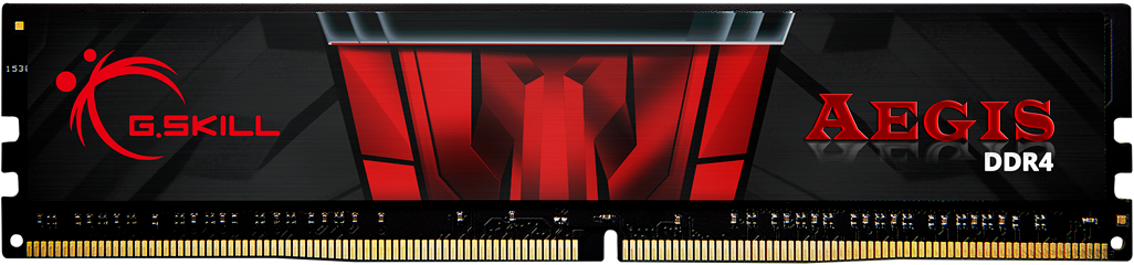 Barrette Memoire 8Go Dimm Ddr4 Gskill Aegis 3200Mhz Noirrouge