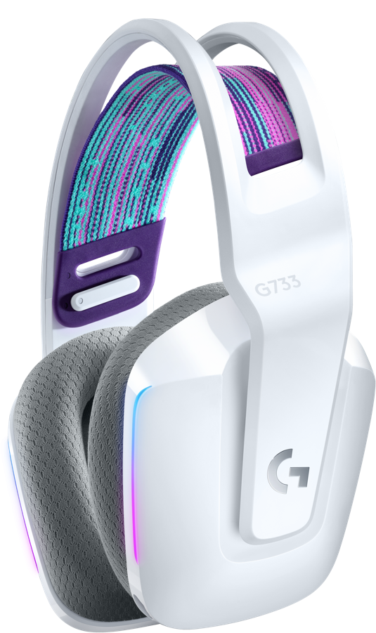 Gamer Sans Fil Logitech G733 Lightspeed Rgb Blanc