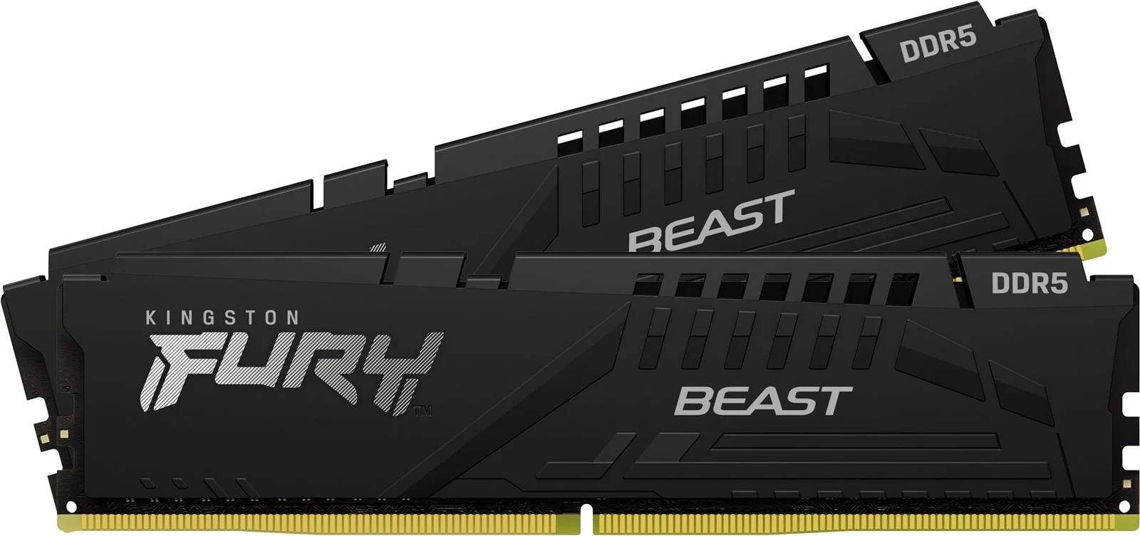 Kit Barrettes Memoire 32Go 2X16Go Dimm Ddr5 Kingston Fury Beast 5200Mhz Noir