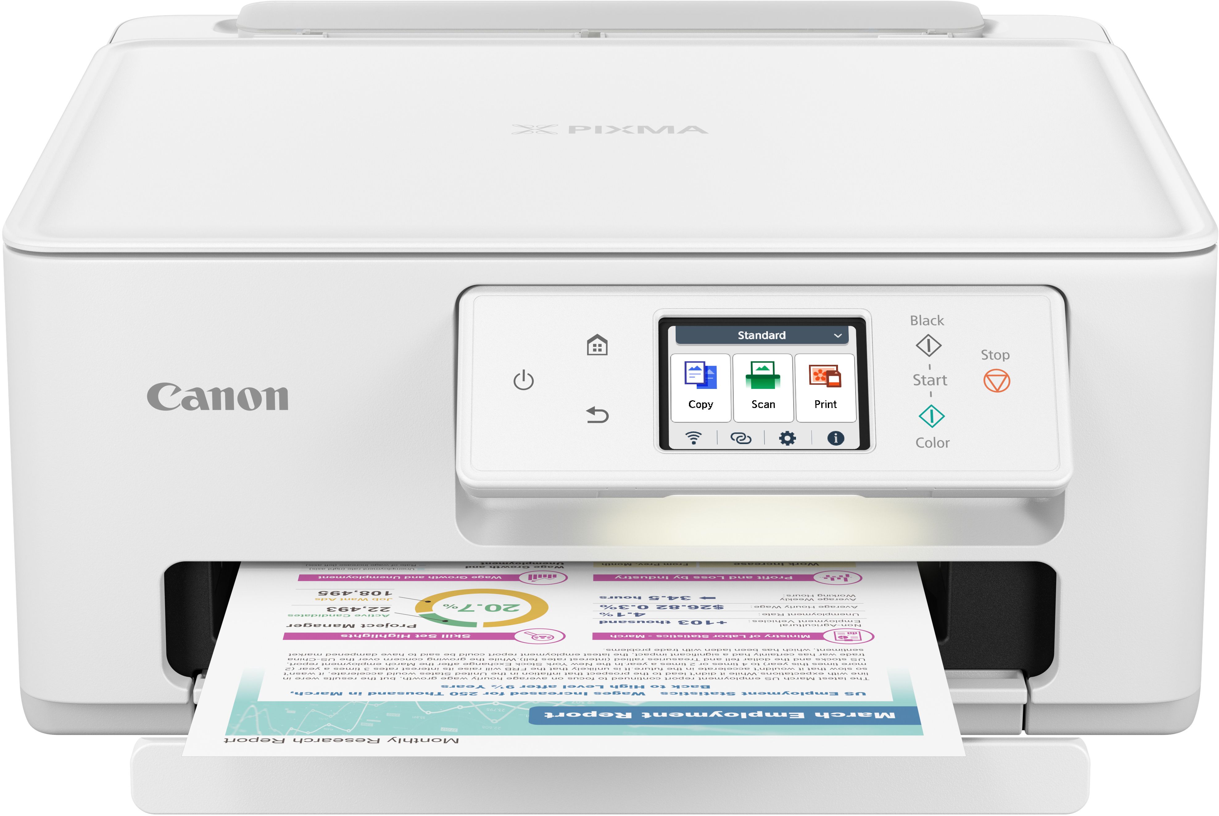 Imprimante Multifonction 3En1 Canon Pixma Ts7650I Blanc