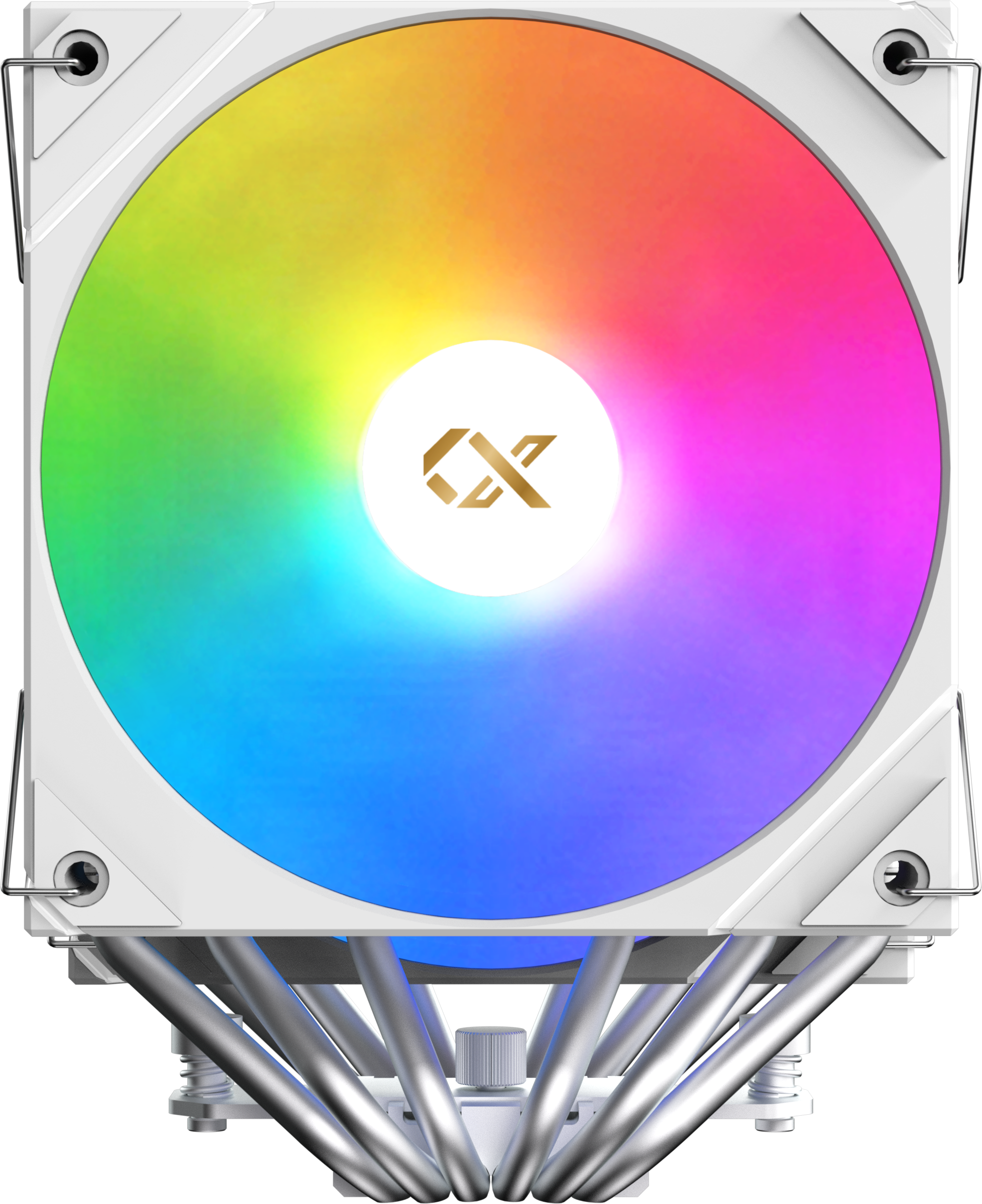 Ventilateur Processeur Xigmatek Air Killer 6 Dual Digital Rgb Blanc