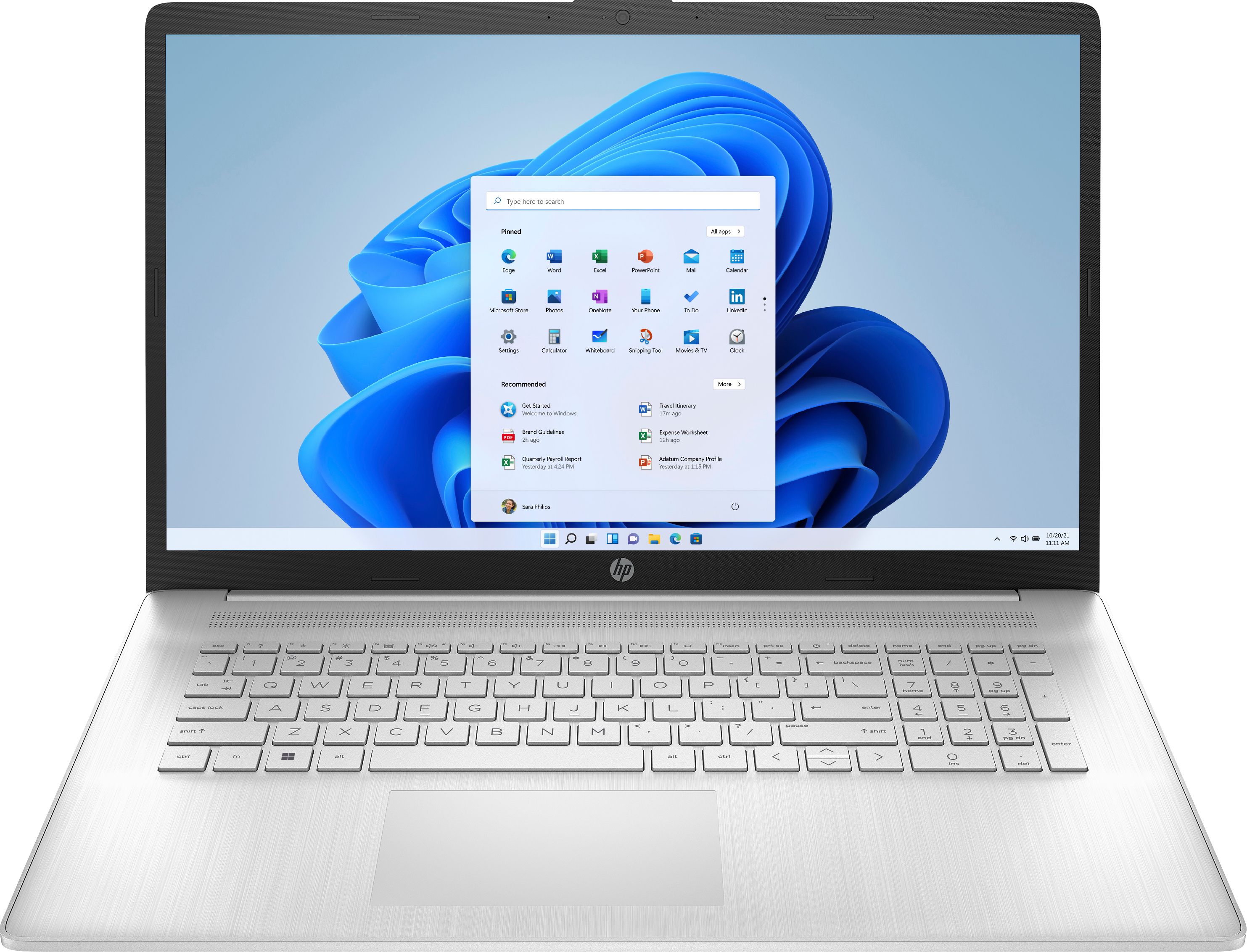 Ordinateur Portable Hp 17 Cp2015Nf 173 Pouces