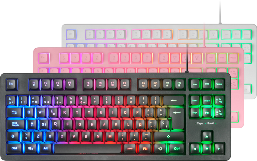 Gamer Mars Gaming Mk023 Rgb Rose