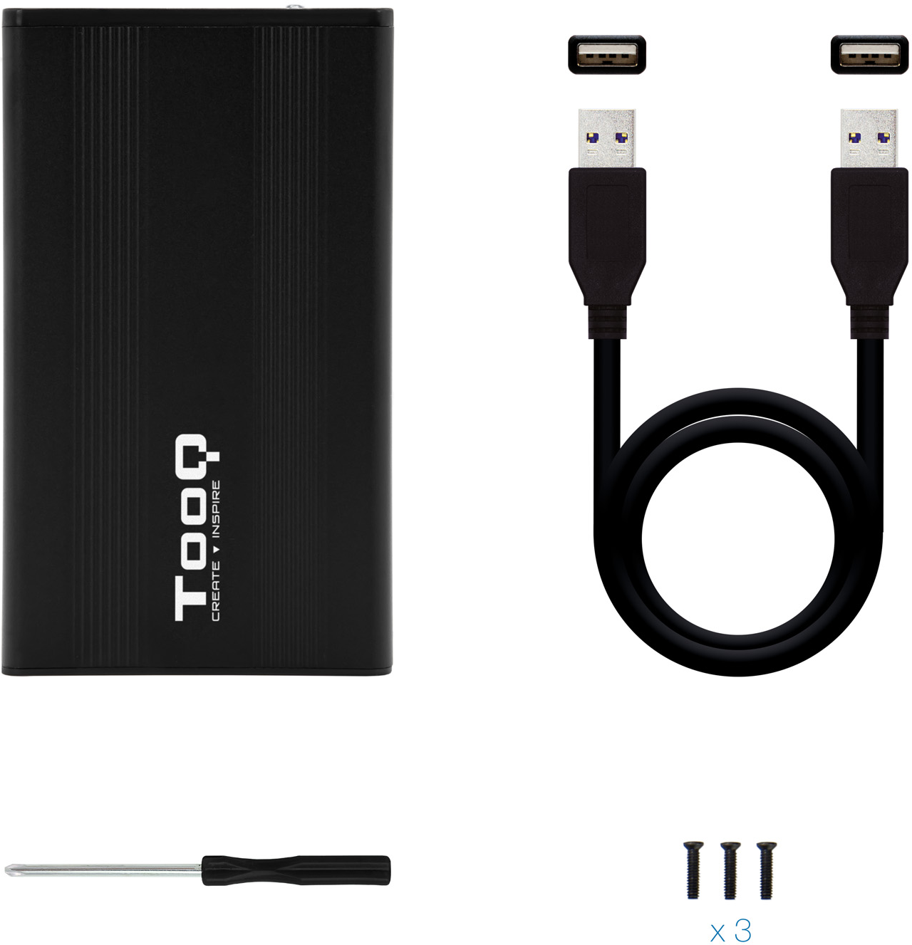 Usb 20 Tooq Tqe 2510 S Ata 25 Pouces Noir