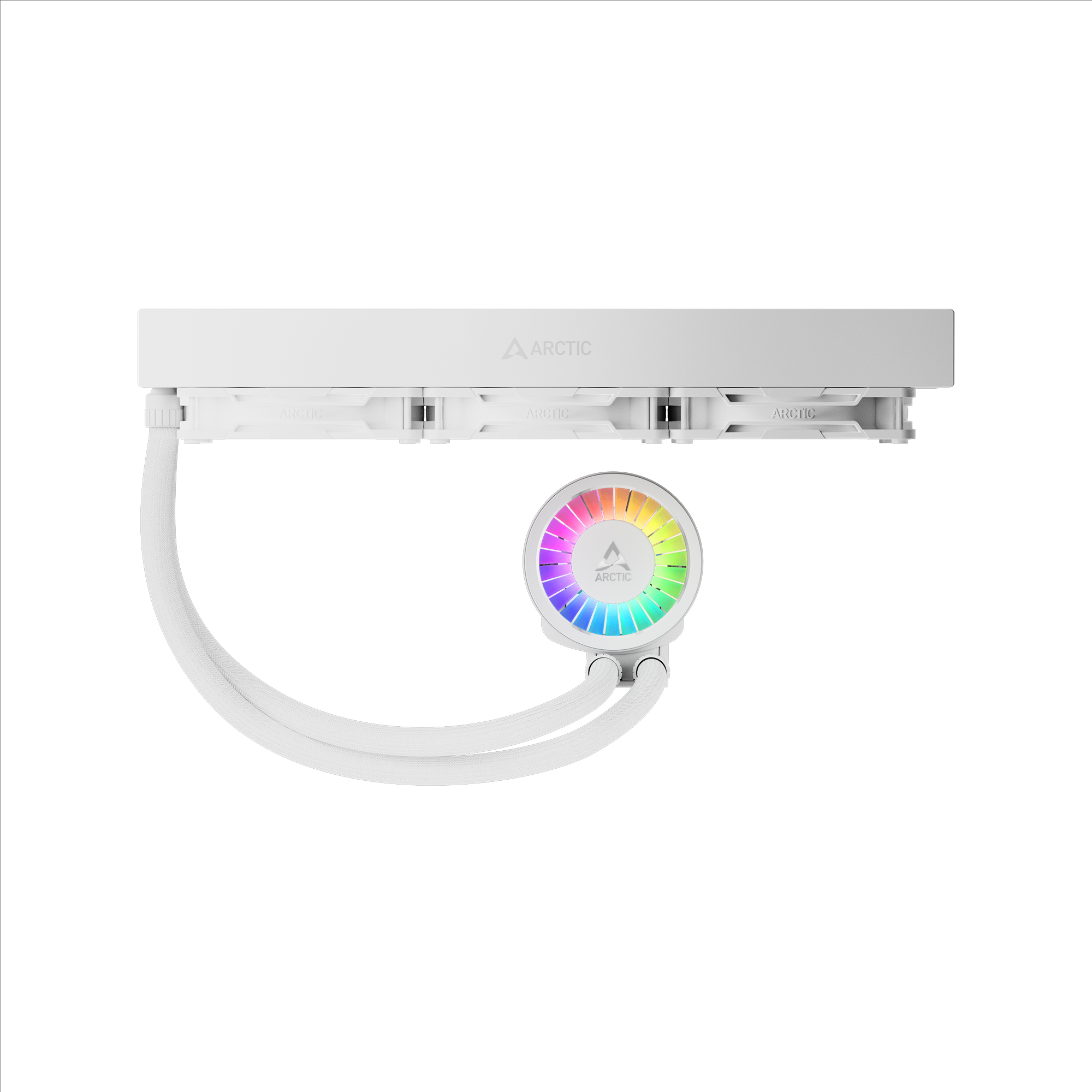 Kit Watercooling Aio Arctic Liquid Freezer Iii Pro Rgb 360Mm Blanc