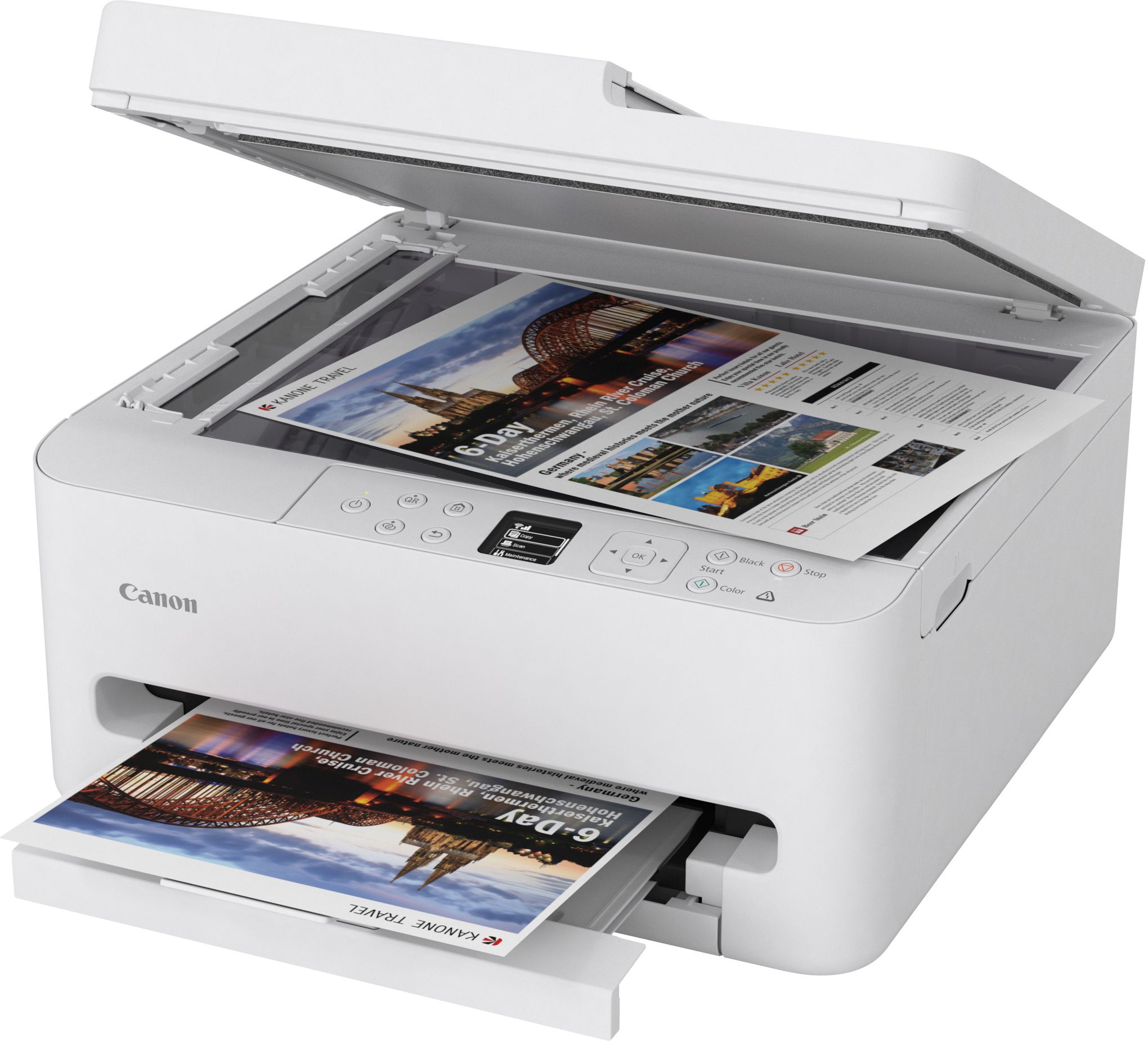 Imprimante Multifonction 3En1 Canon Pixma Ts7550I Blanc