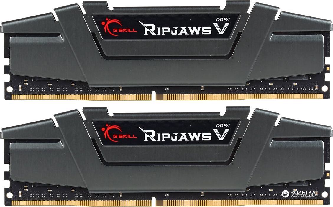 Kit Barrettes Memoire 16Go 2X8Go Dimm Ddr4 Gskill Ripjaws V 3600Mhz Noir