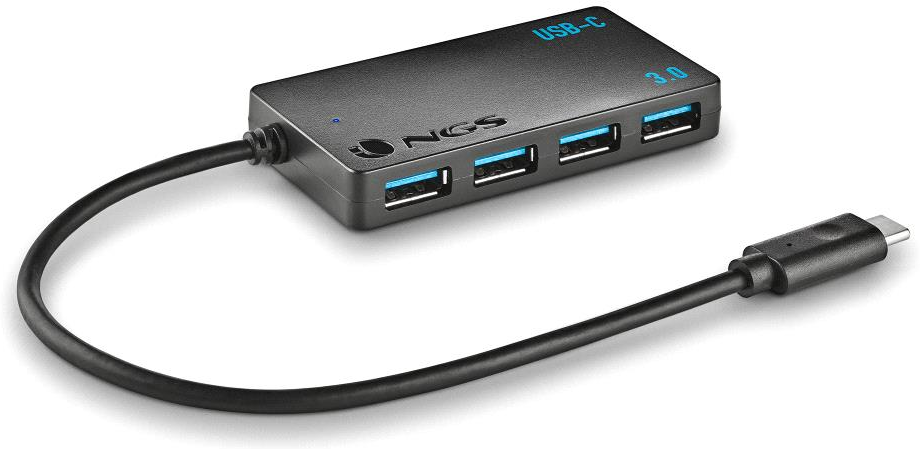 C 30 Ngs Wonder Ihub4 4 Ports Noir