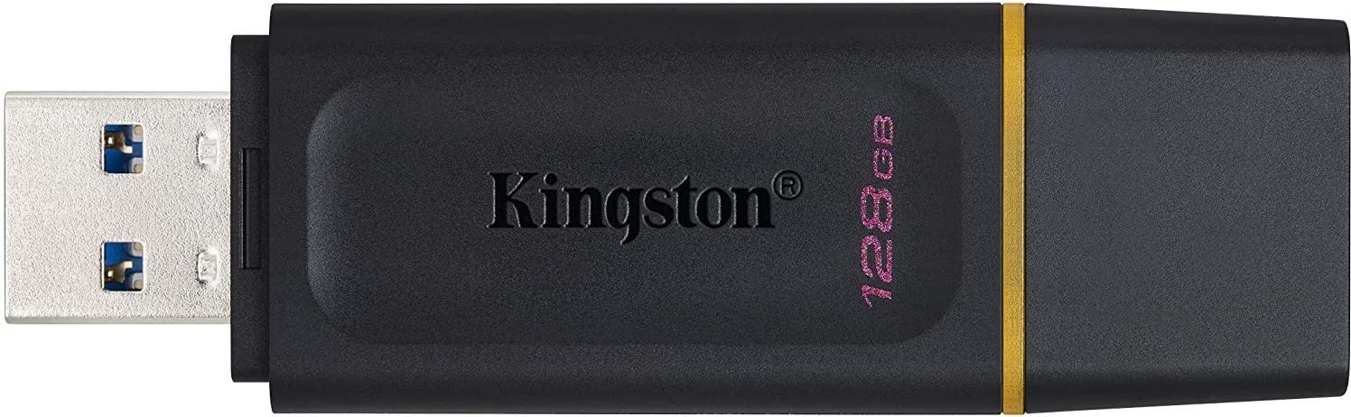 Cle Usb 32 Kingston Datatraveler Exodia 128Go Jaunenoir
