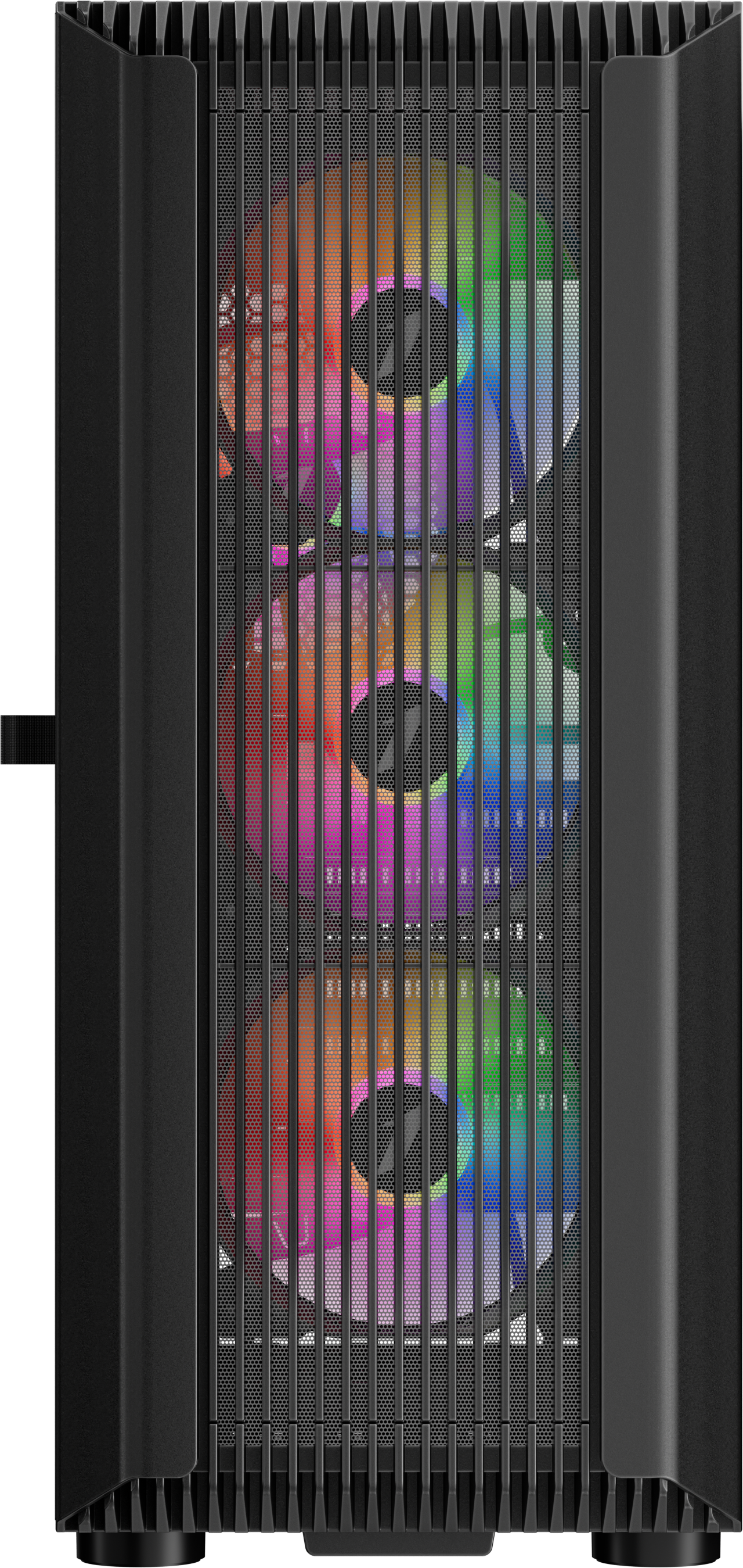 Boitier Moyen Tour Atx 1Stplayer H6 Rgb Avec Panneau Vitre Noir