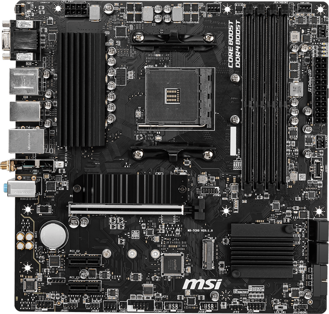 Msi B550M Pro Vdh Wifi Am4 Micro Atx