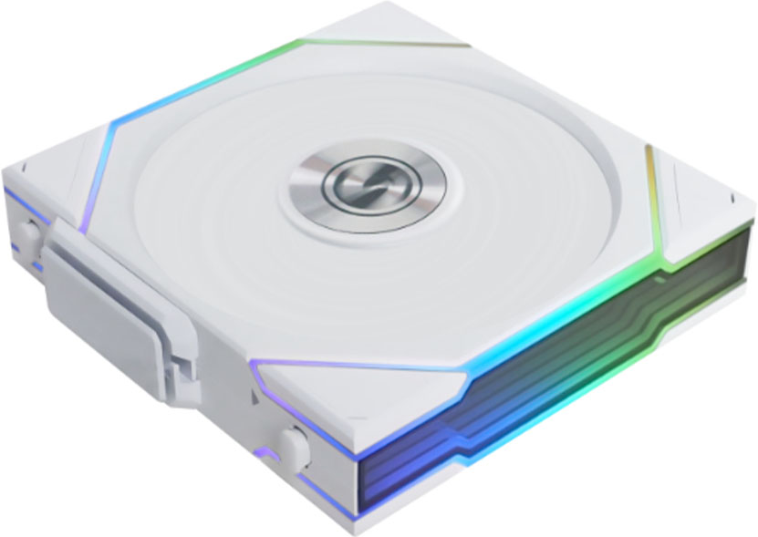 Lot De 3 Ventilateurs De Boitier Lian Li Uni Fan Tl Wireless Reverse Rgb 12Cm Blanc