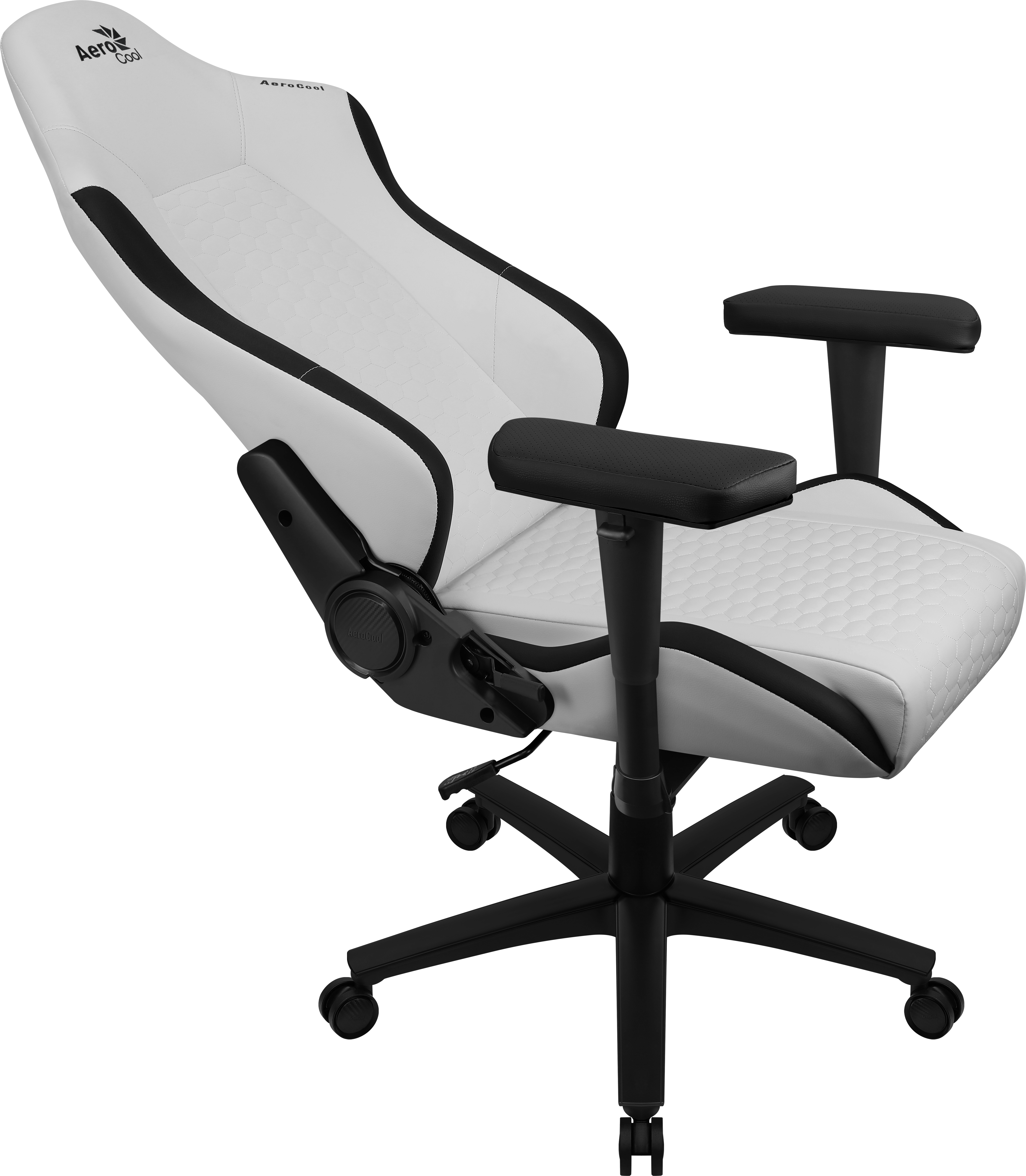 Gamer Aerocool Crown Leatherette Blanc