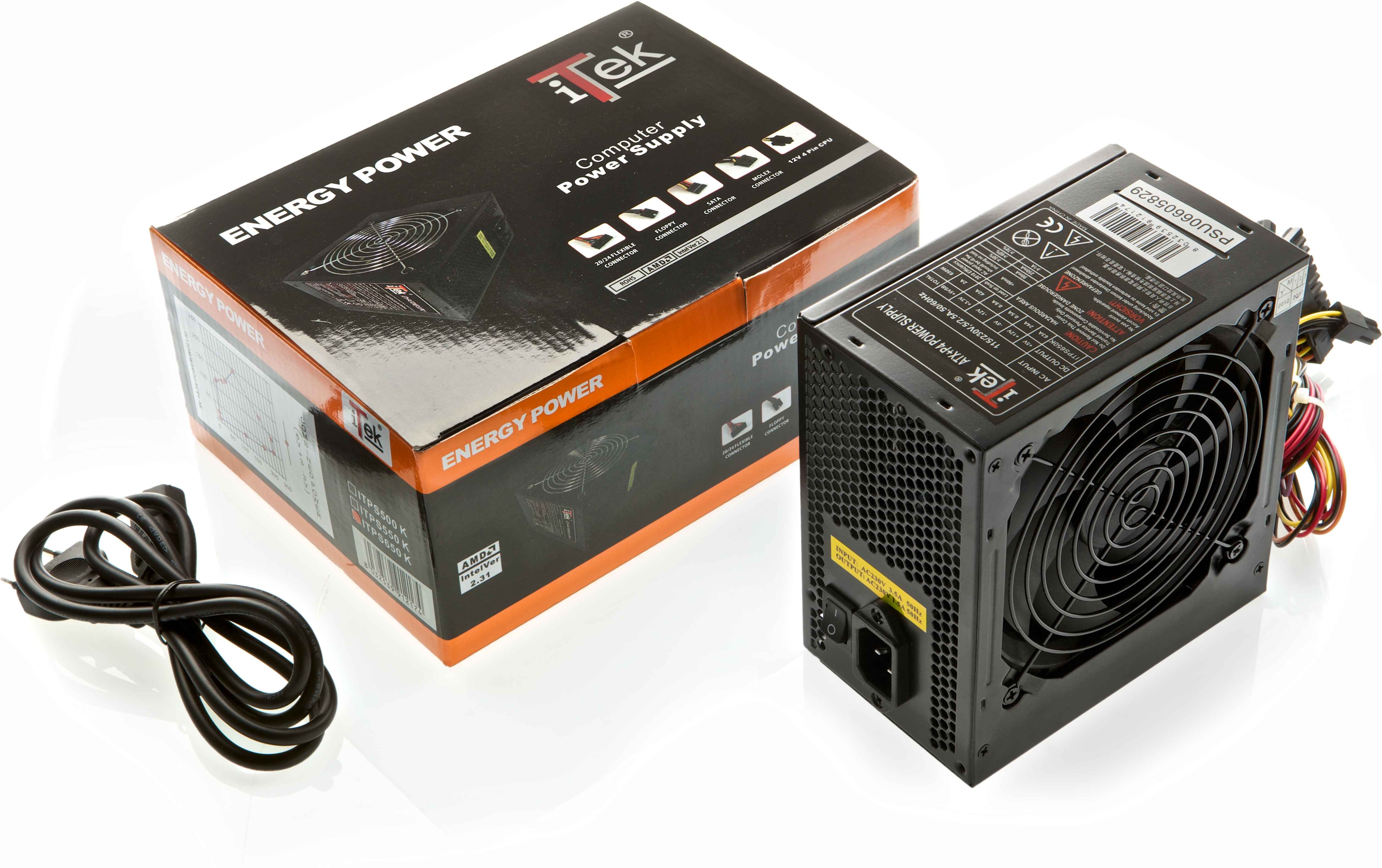 Alimentation Atx Itek Energy Piv 500W