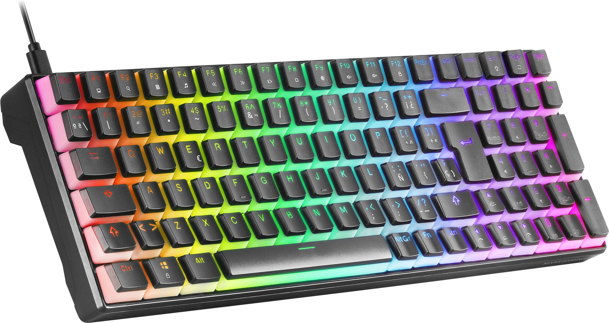 Gamer Mecanique Outemu Red Switch Mars Gaming Mkultra Rgb Noir
