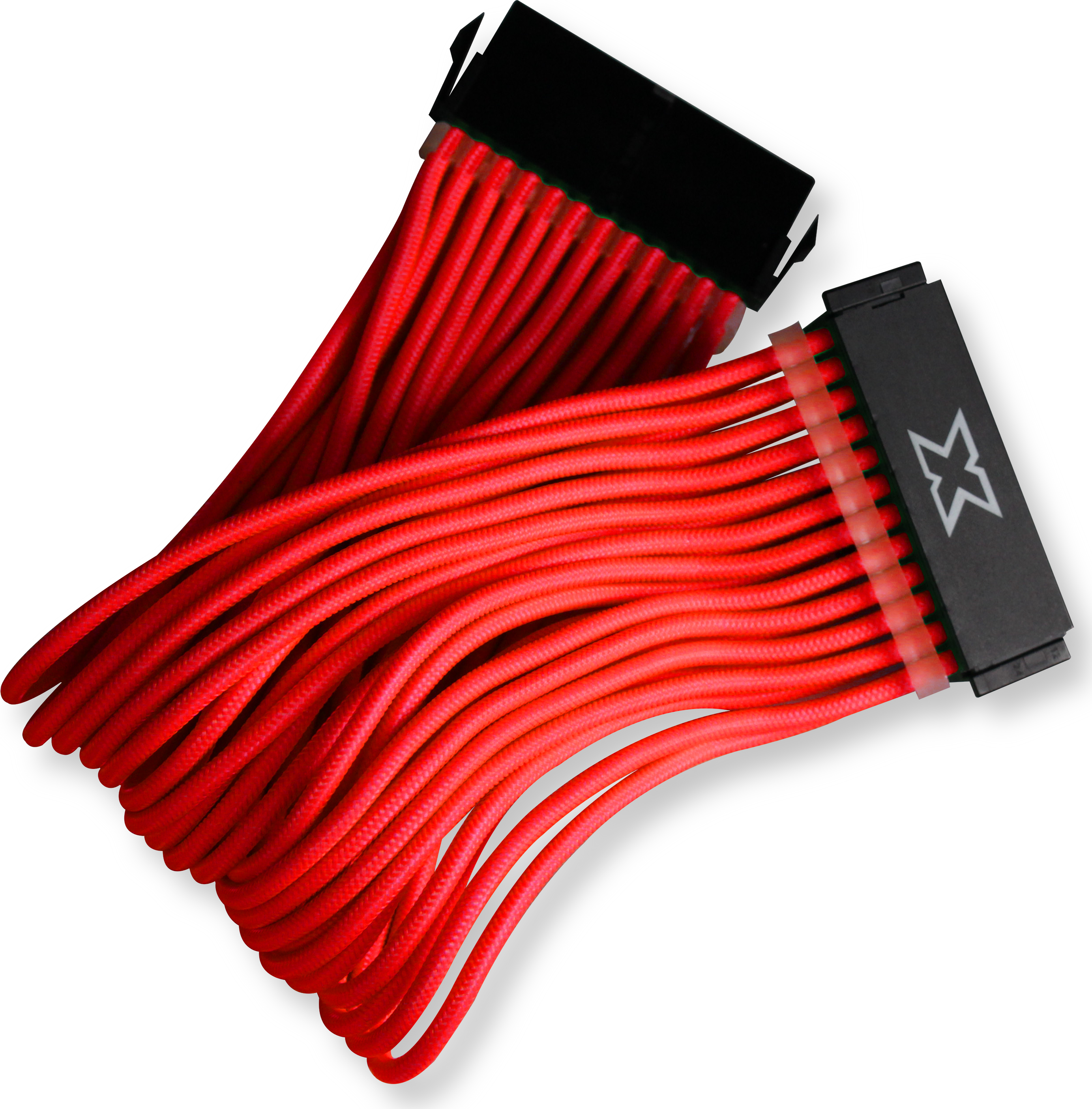 Cable Dextension Rallonge Xigmatek Icable Mb 1X 24 Pins Rouge