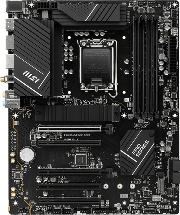Msi Pro B760 P Wifi Ddr4 Intel Lga 1700