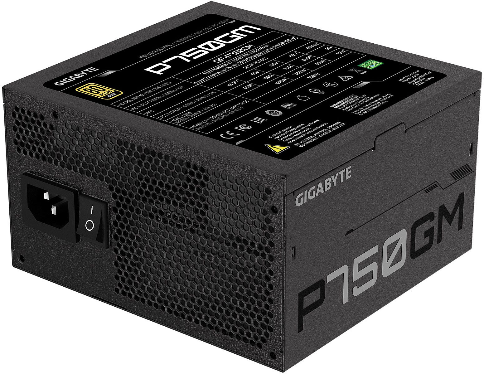 Alimentation Atx Gigabyte P750Gm 750W Noir