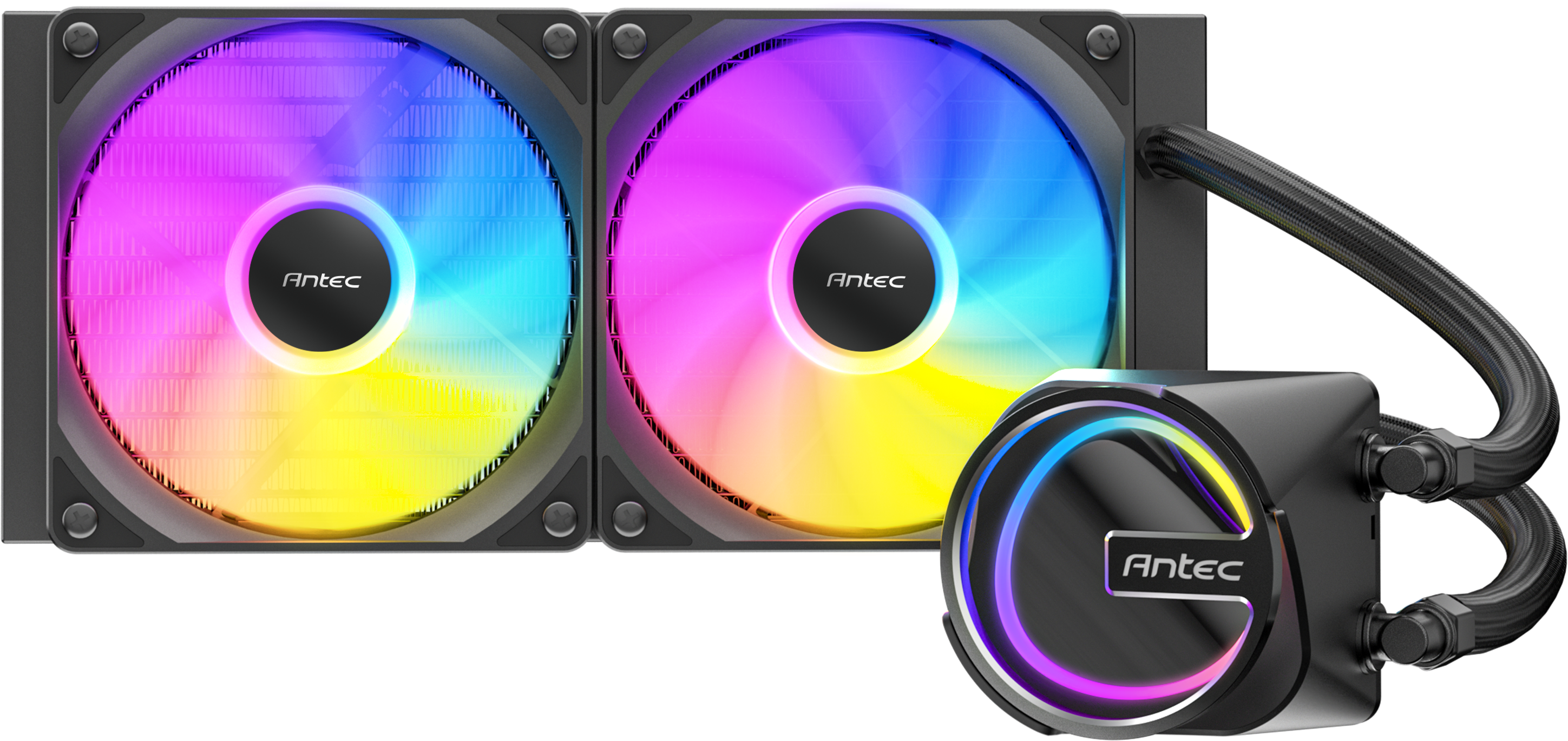 Kit Watercooling Aio Antec Skeleton Rgb 240Mm Noir