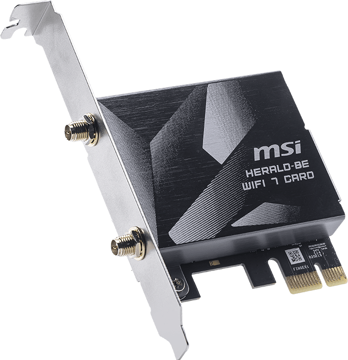 Carte Reseau Pcie Wifi 7 Msi Herald Be9400