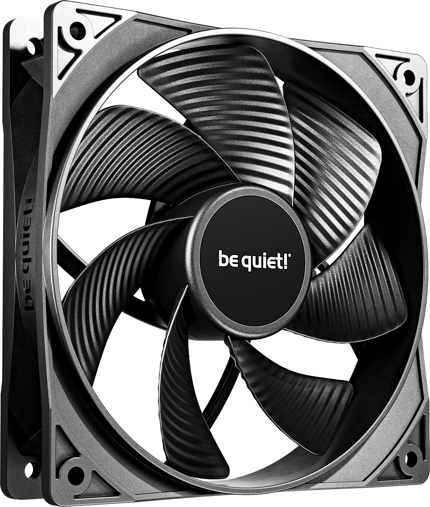 Lot De 3 Ventilateurs De Boitier Be Quiet Pure Wings 3 Pwm Reverse 12Cm Noir