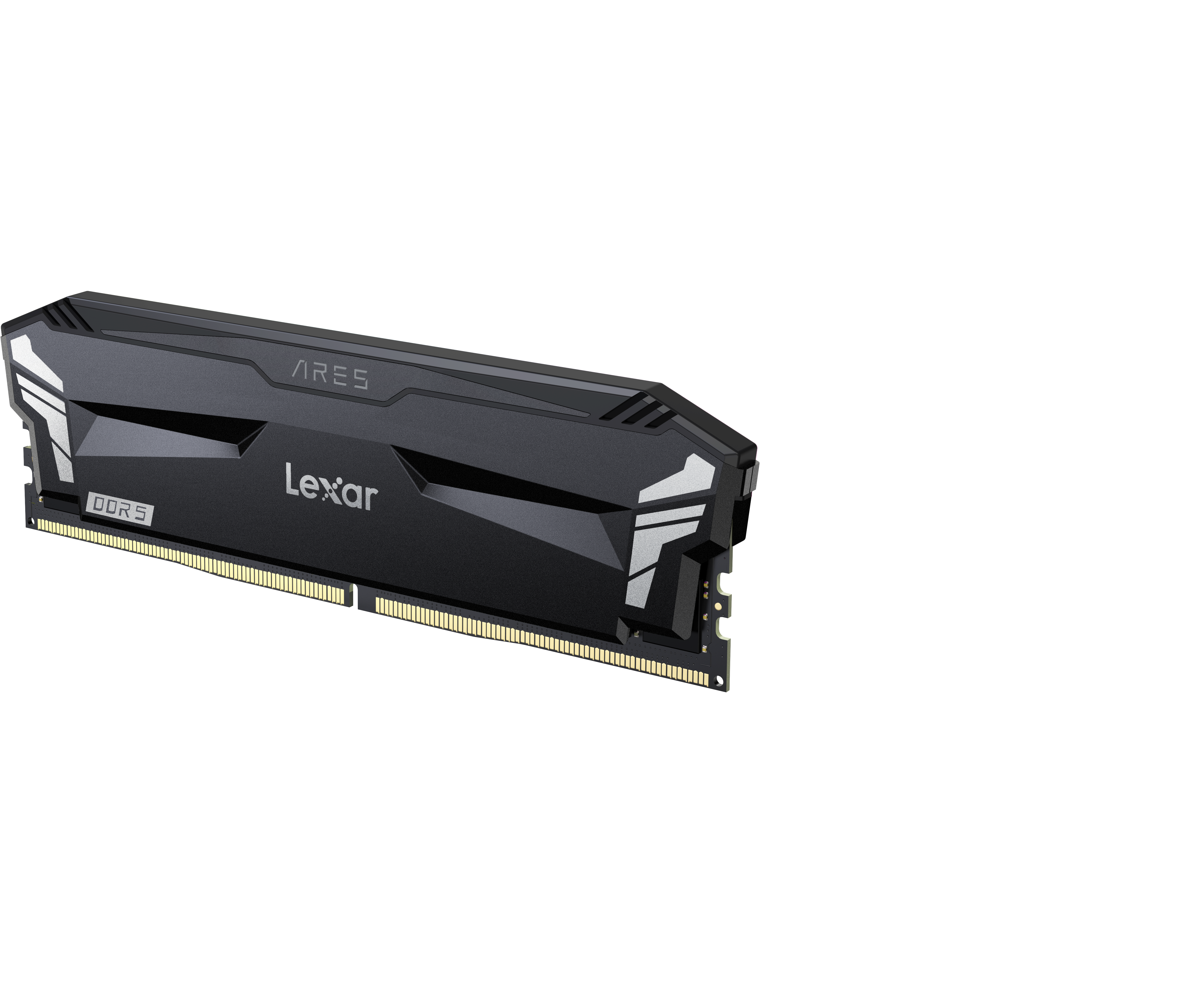 Kit Barrettes Memoire 32Go 2X16Go Dimm Ddr5 Lexar Ares Oc 6000Mhz Noir