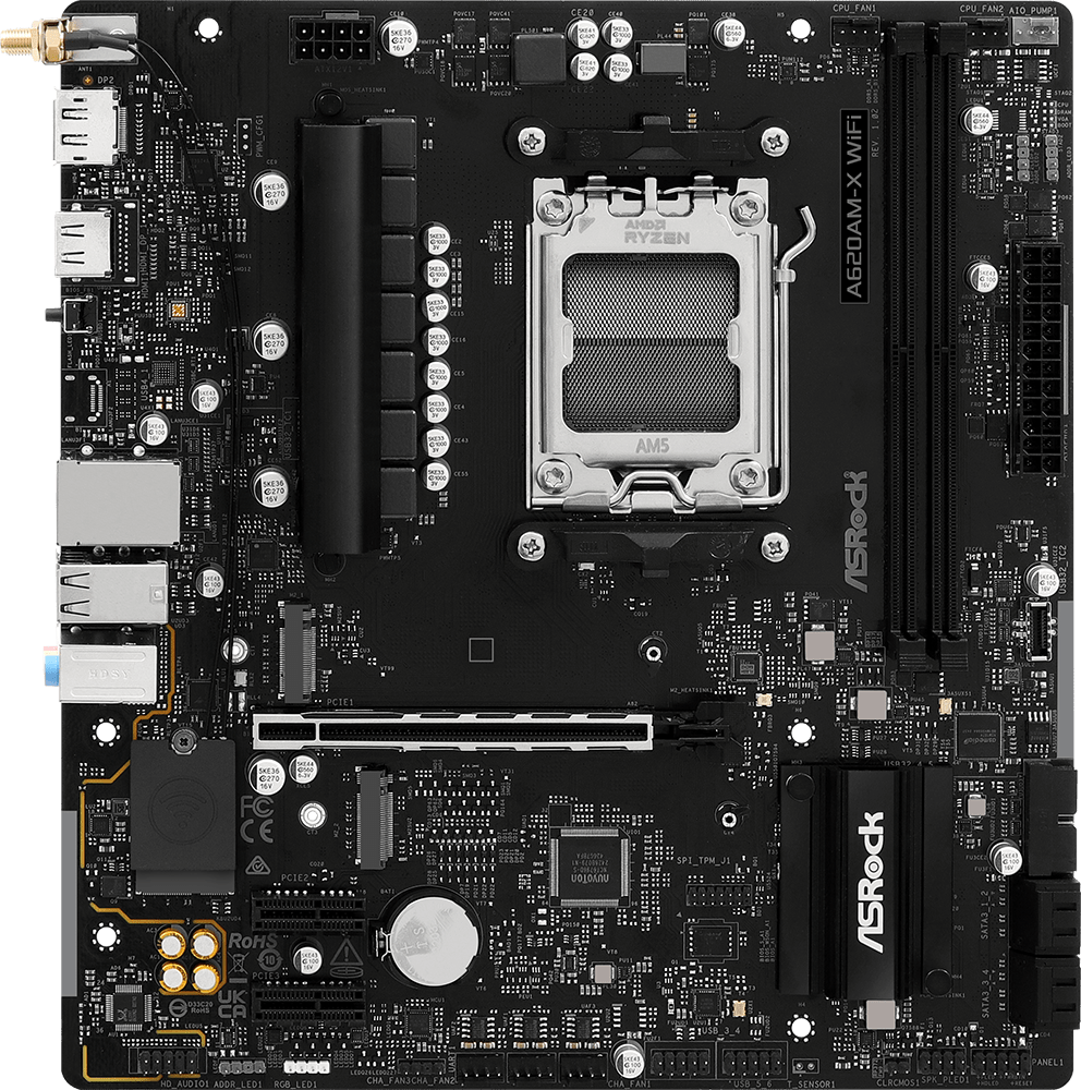 Asrock A620Am X Wifi Am5 Micro Atx