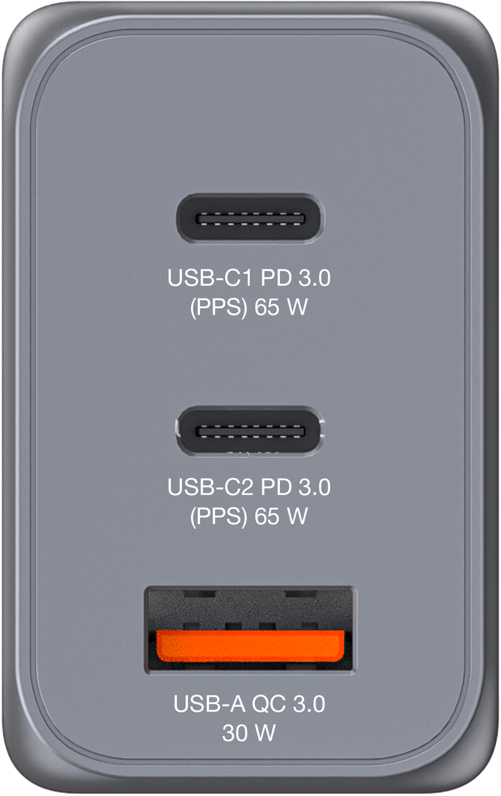 Secteur Verbatim Gnc 1X Port Usb A 2X Ports Usb C 65W Noir