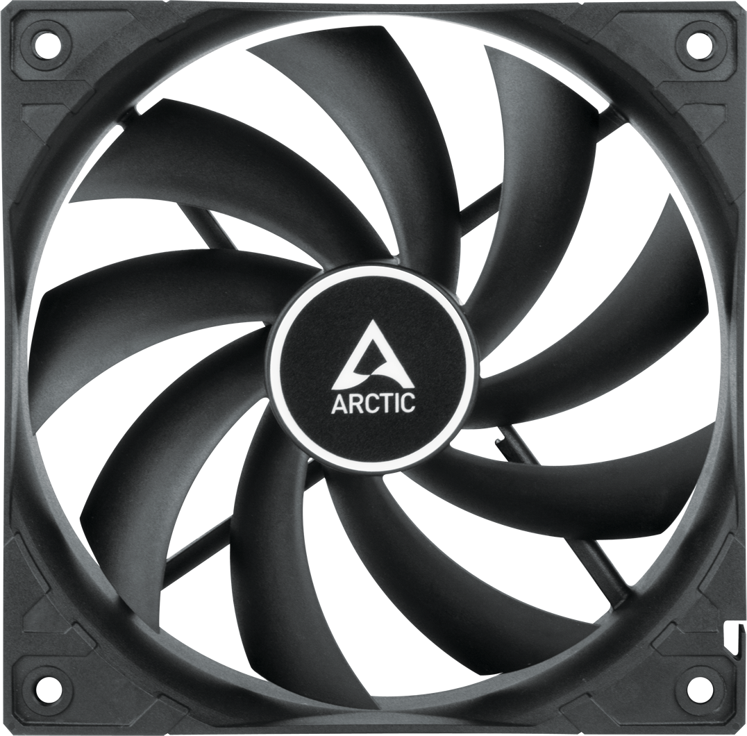 Lot De 5 Ventilateurs De Boitier Arctic F12 12Cm Noir