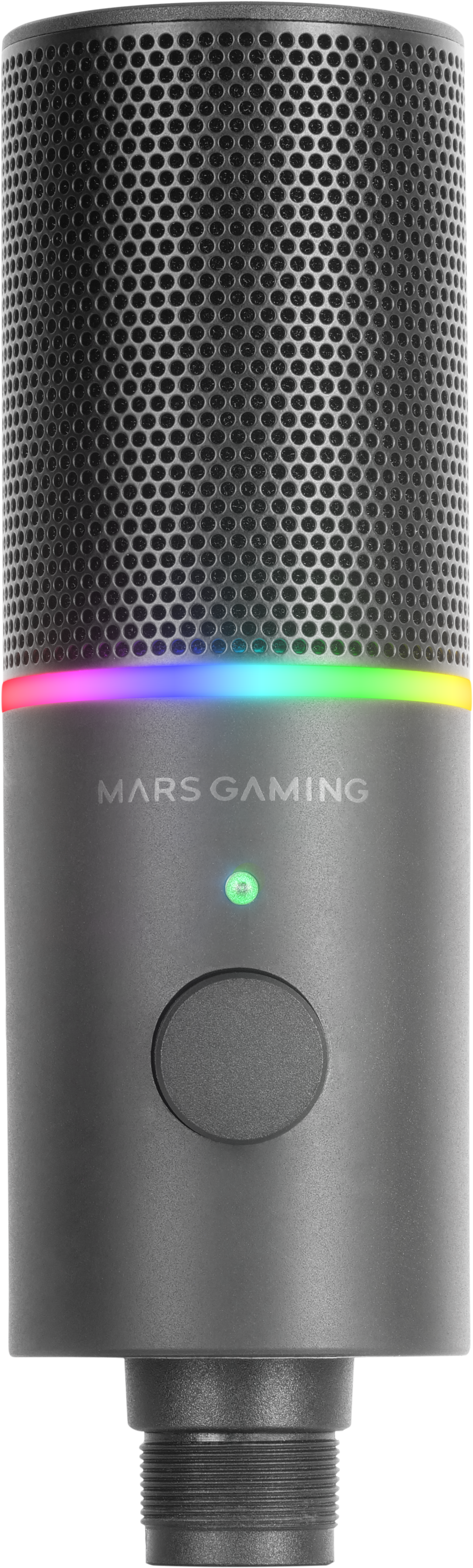 Microphone Mars Gaming Mmic Xt Rgb Avec Bras De Montage Noir