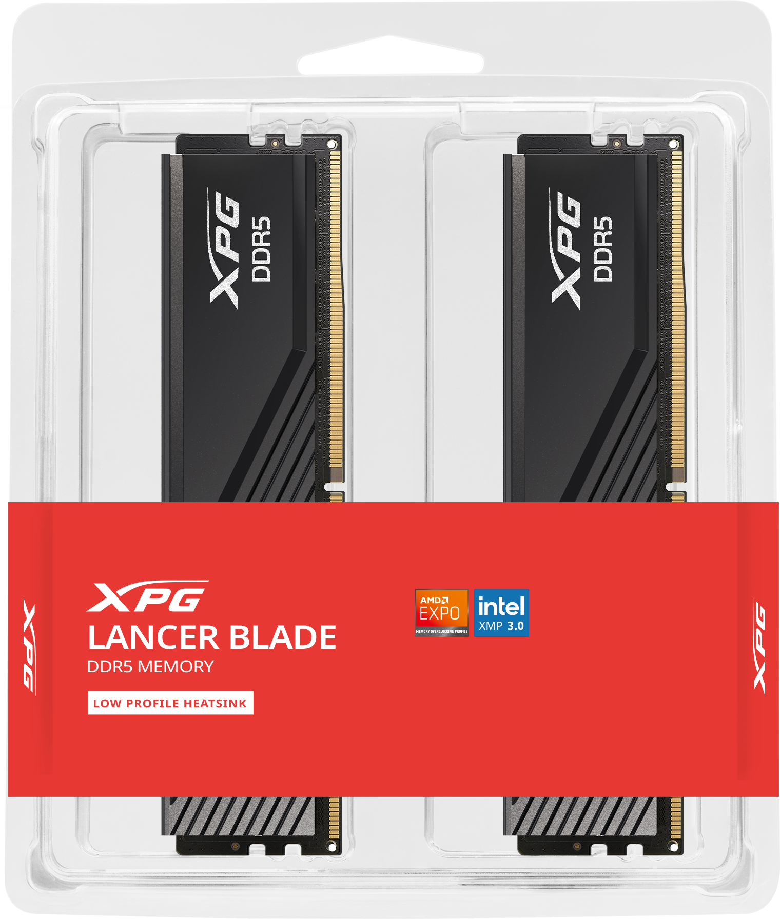 Kit Barrettes Memoire 32Go 2X16Go Dimm Ddr5 Adata Xpg Lancer Blade 6000Mhz Noir