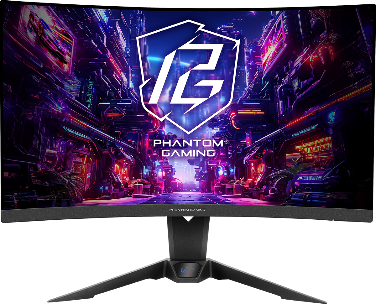 Incurve 27 Pouces Asrock Phantom Gaming Pg27Qrt2A Quad Hd 180Hz Noir