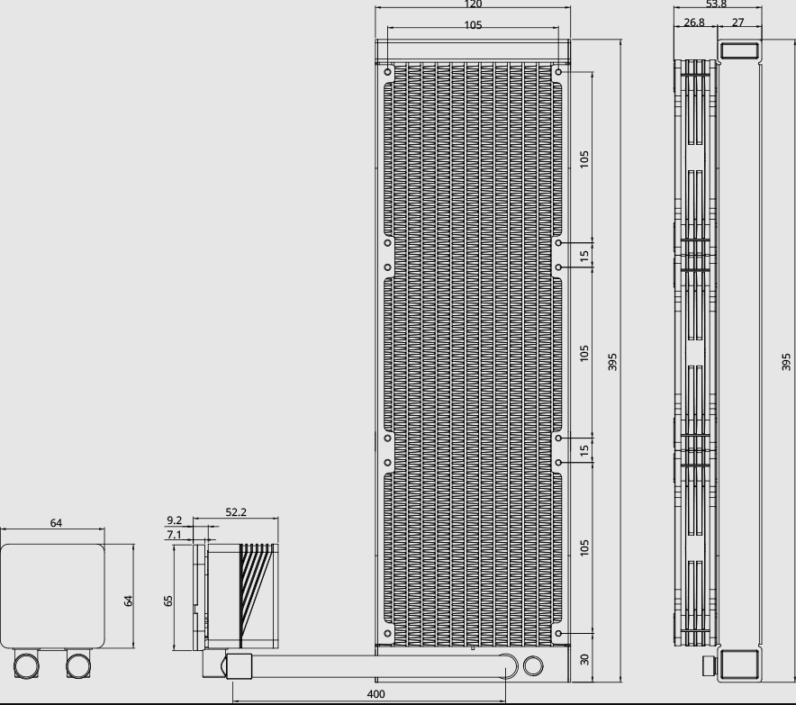 Kit Watercooling Aio Enermax Liqmax Iv 360Mm Noir