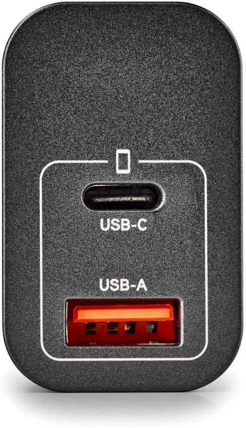 Secteur Ngs Era 1X Usb C 1X Usb A 20W Noir