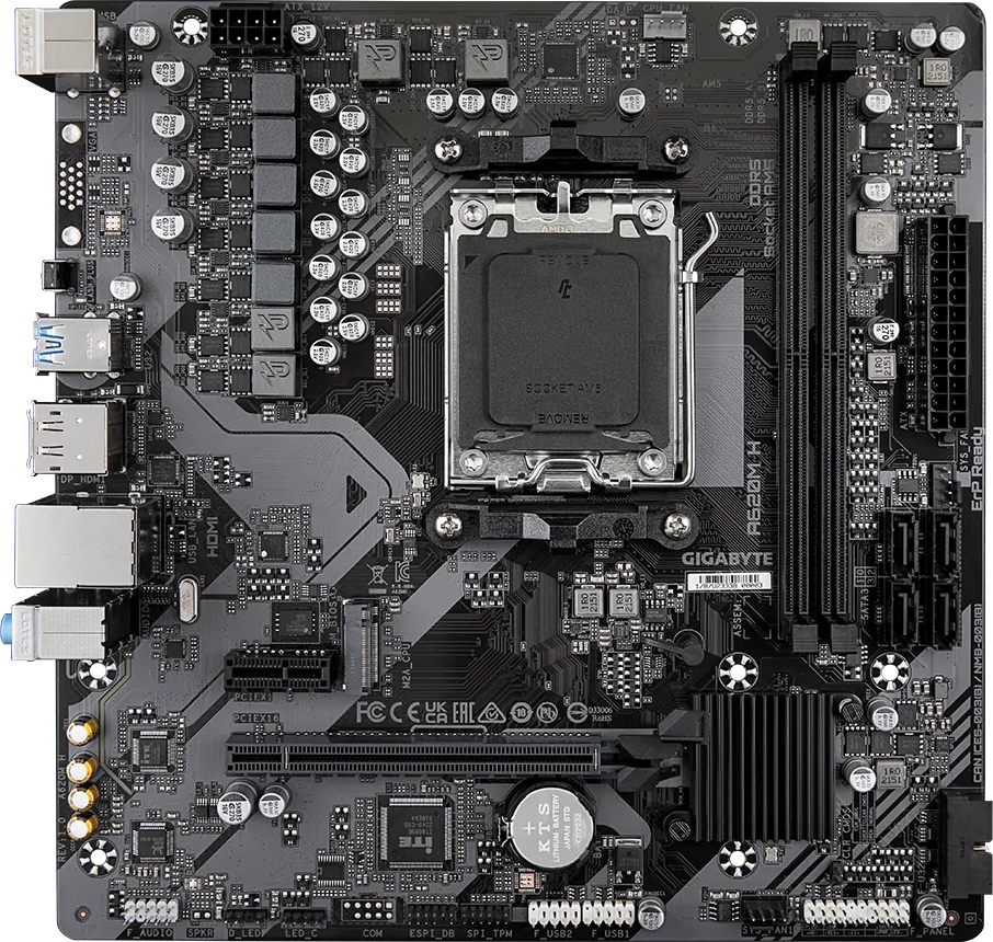 Gigabyte A620M H Am5 Micro Atx