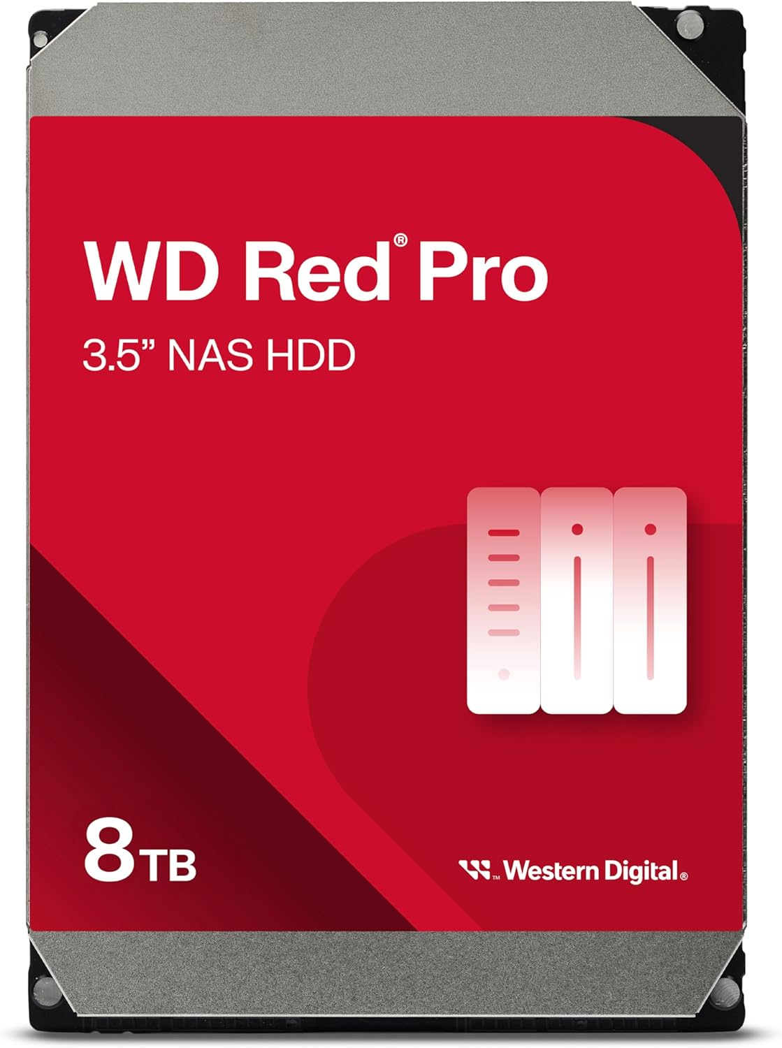 Disque Dur 35 Pouces Western Digital Red Pro Nas 8To 256Mo S Ata