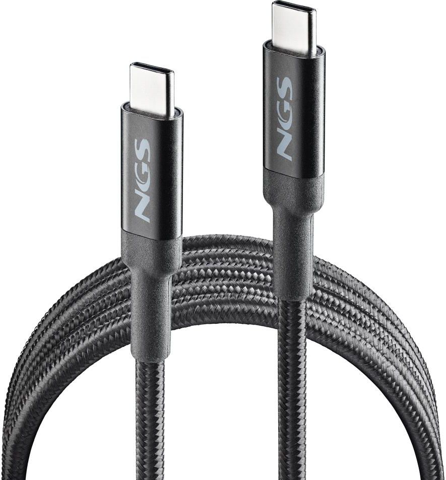 Cable Ngs Knot Usb C Mm 2M 100W Noir