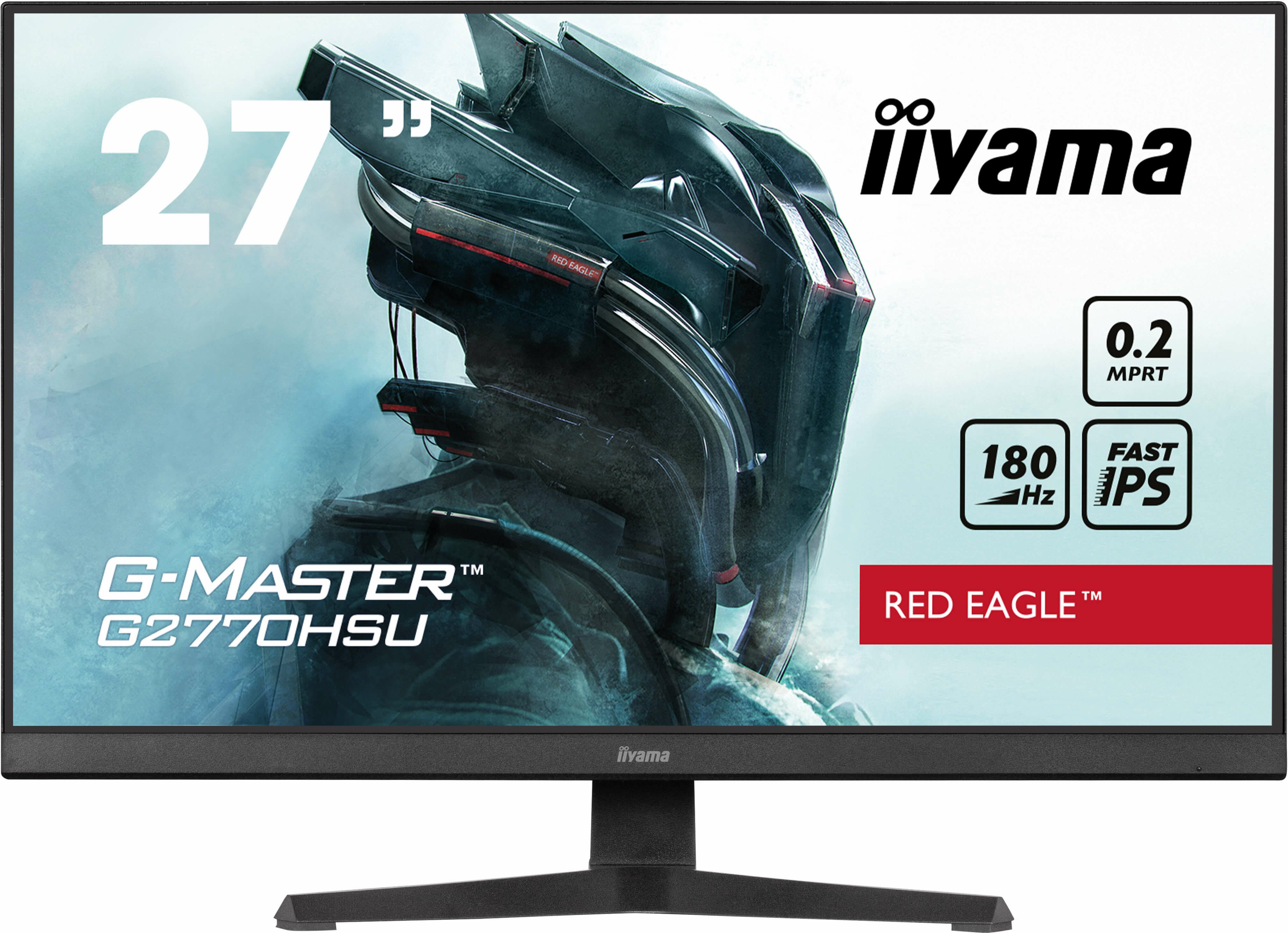 27 Pouces Iiyama G Master Red Eagle G2770Hsu B6 Full Hd 180Hz Noir