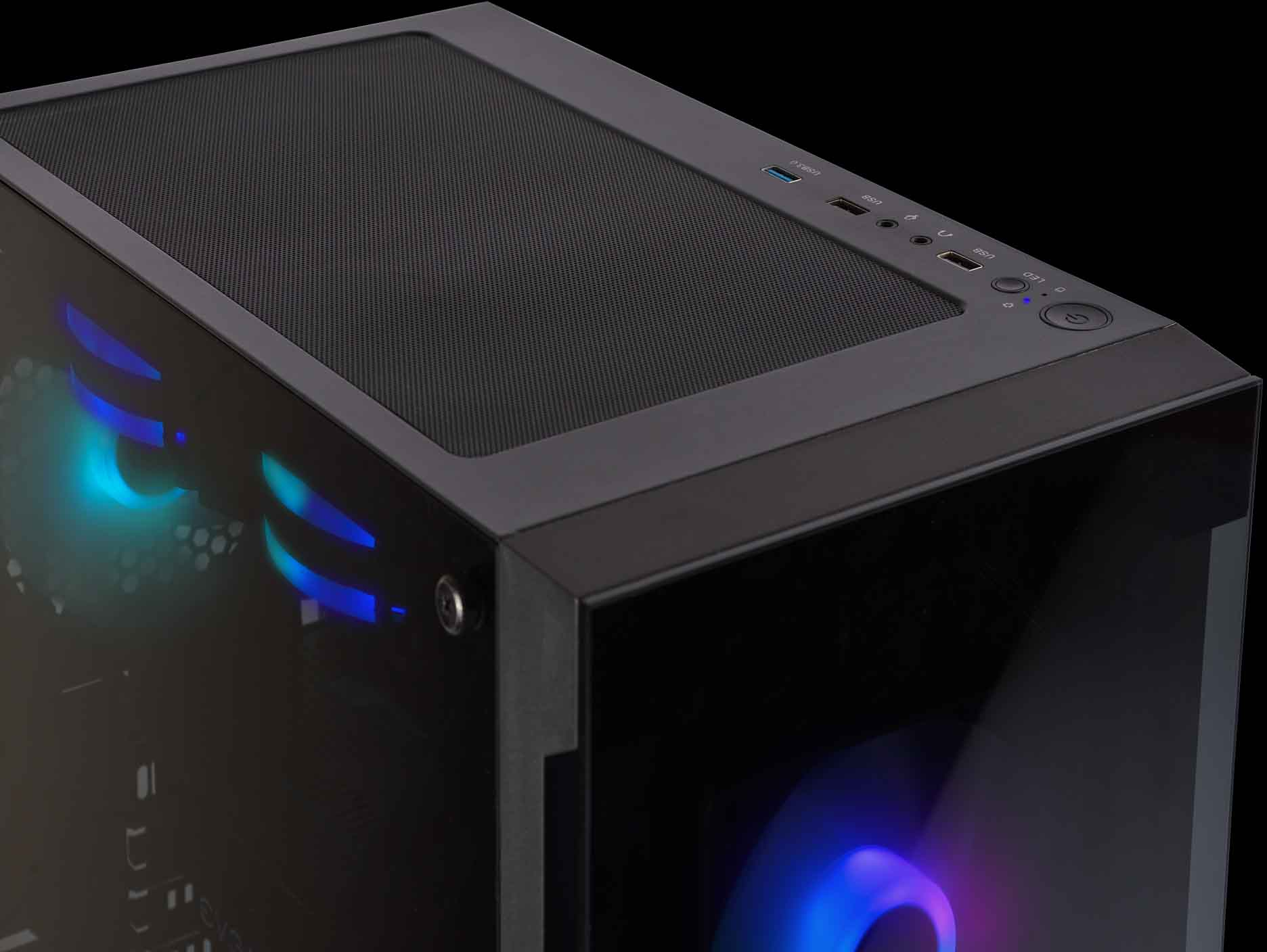 Boitier Moyen Tour Atx Gamdias Talos E3 Rgb Avec Panneau Vitre Noir